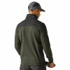 Regatta Highton Midlayer Fleece Herren (Dark Khaki/Black) 