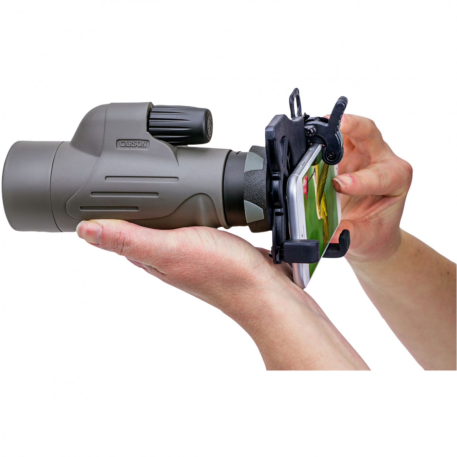 Carson MonoPix™ Monokular/Smartphone-Adapter 