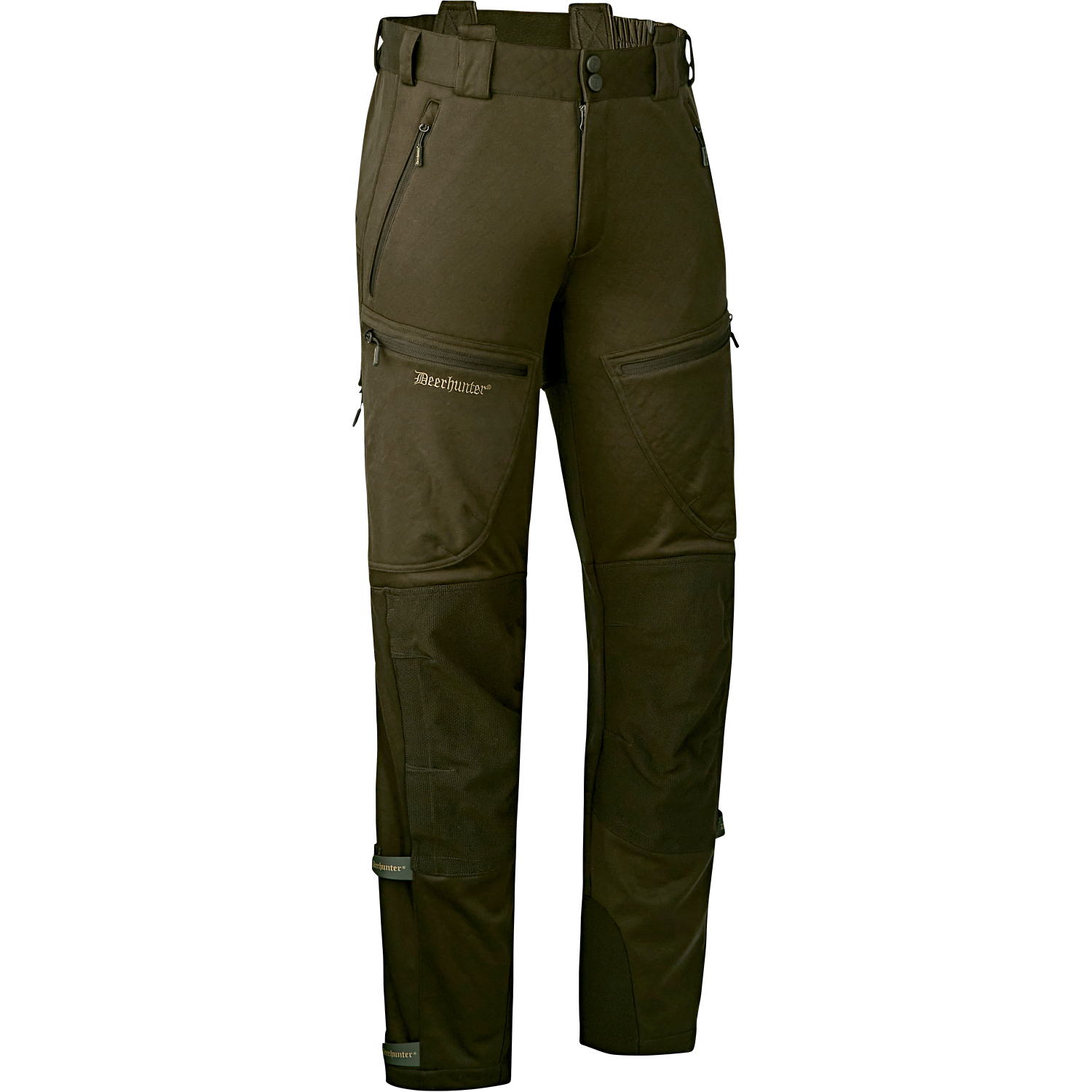 Deerhunter Herren Excape Softshell Hose (oliv) Gr. L 