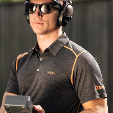 Blaser Poloshirt Competition Herren (Anthrazit)