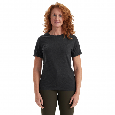 Deerhunter 2er-Pack Ladies Basis T-Shirts Damen (Adventure Green Melange, Grey Melange)