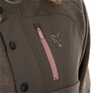 Fox Women's Explorer Fleece Hooded Jacket Damen (Olive)