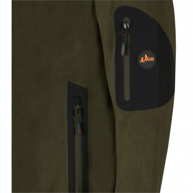 Il Lago Fleecejacket Mossland Herren (Oliv)