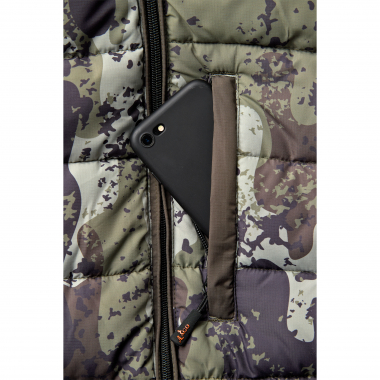 il Lago Prestige Steppjacke Audna Herren (Oliv/Camouflage)