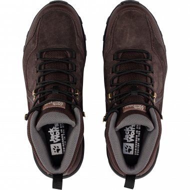 Jack Wolfskin Sunset Hike Texapore Mid M Herren (Dark Oak)