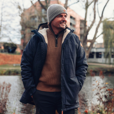 Pinewood Herren Strick Sweater Philip (Sandstone)