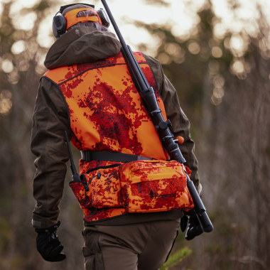 Pinewood Unisex Hunters Camou Weste (Strata Blaze)