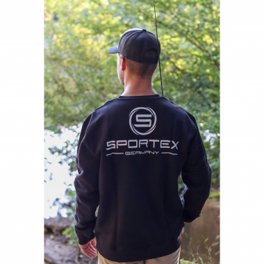 Sportex Crew Neck Shirt Herren (Black)