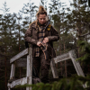 Fjäll Räven Damen Jacke Forest Hybrid (Dark Olive) 