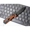 Magnum Rockstub Brown Micarta EDC 