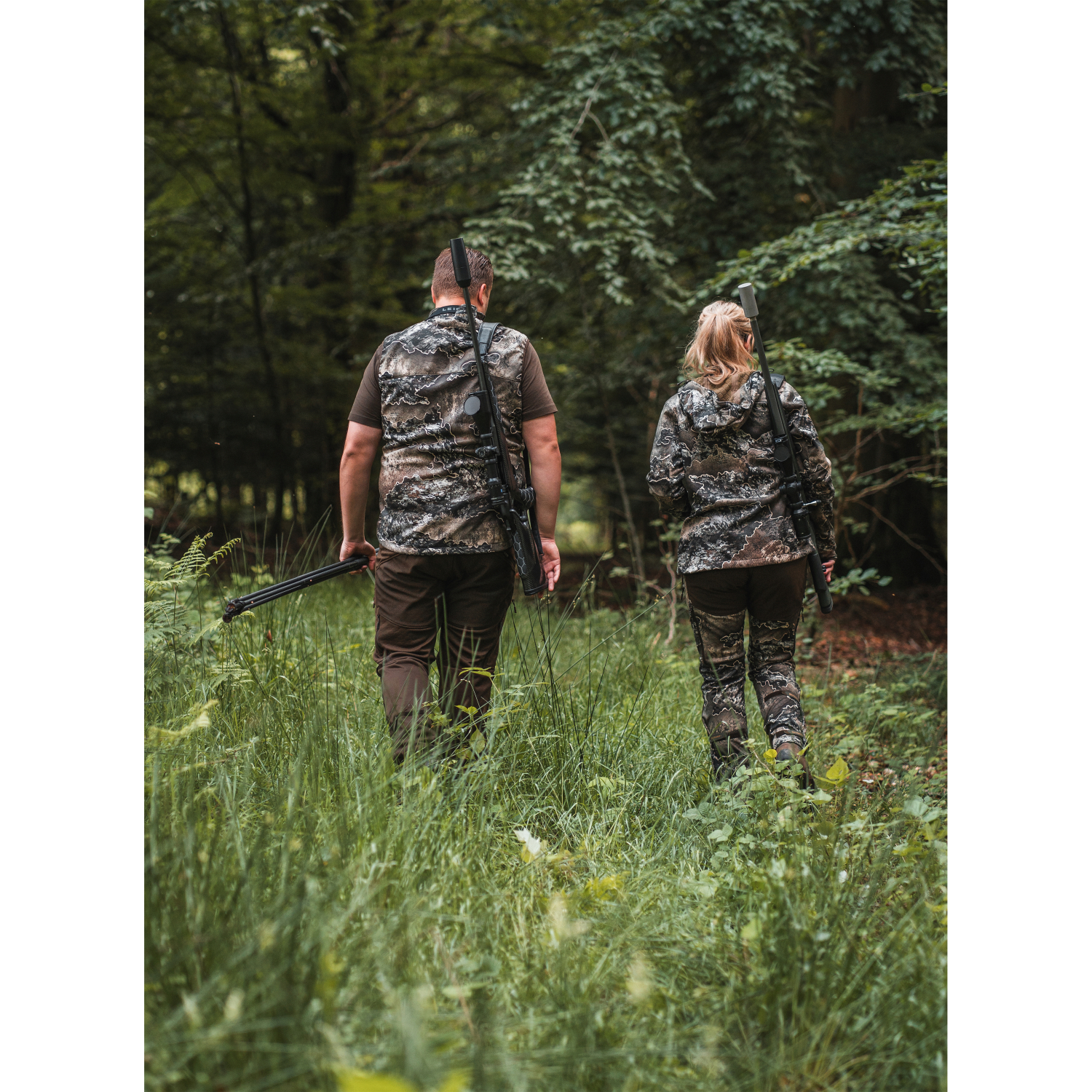 Deerhunter Herren Excape Softshell Hose (oliv) Gr. L 