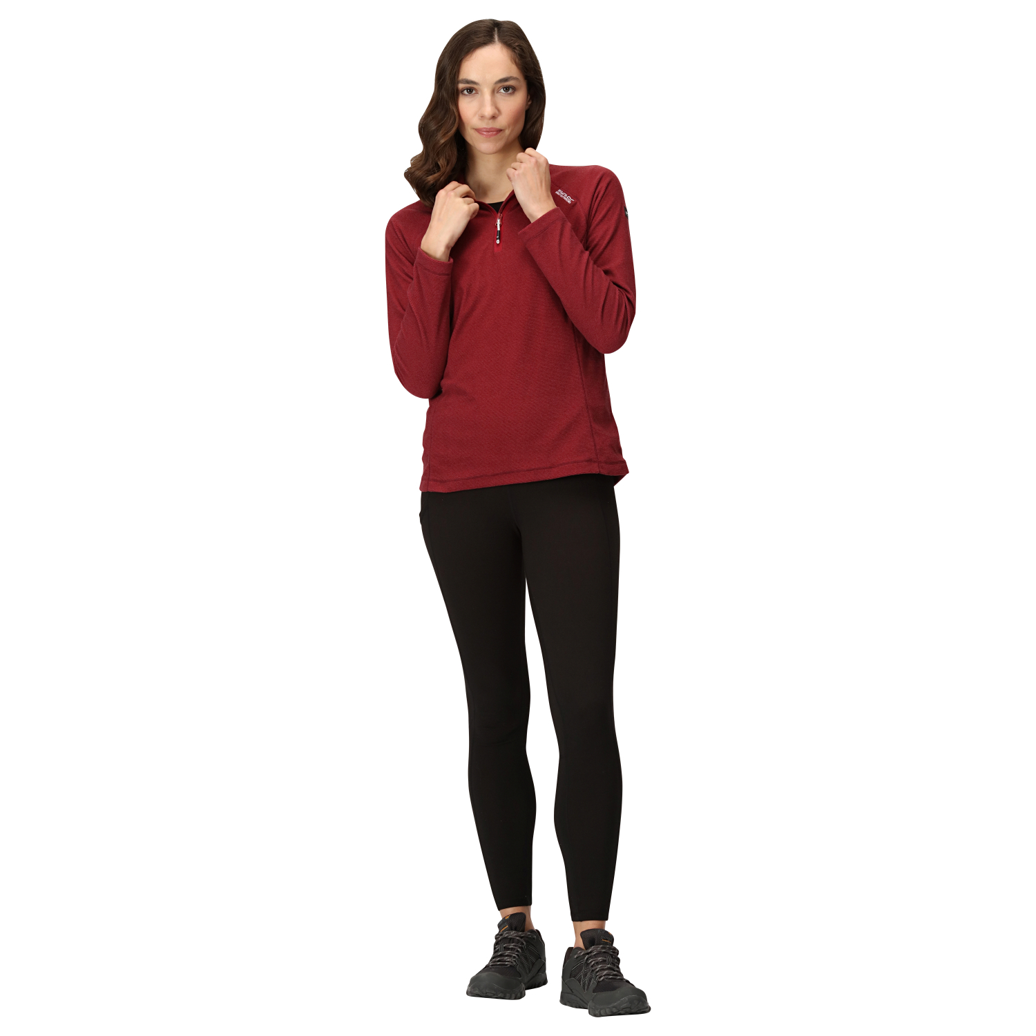 Regatta Fleece-Pullover Montes (rot) 