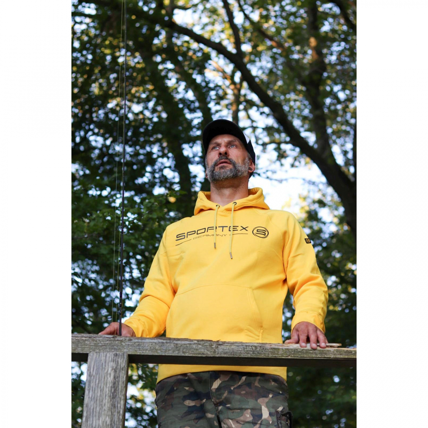 Sportex Herren Hoodie (gelb) 