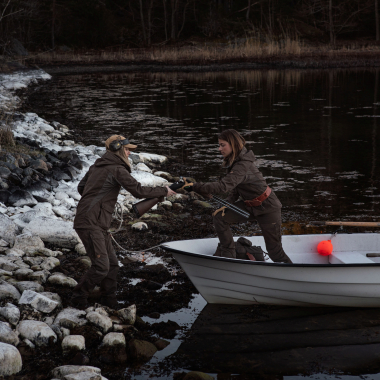 Fjäll Räven Damen Jacke Forest Hybrid (Dark Olive)
