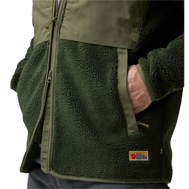 Fjällräven Vardag Pile Jacket M Herren (Deep Forest-Laurel Green)