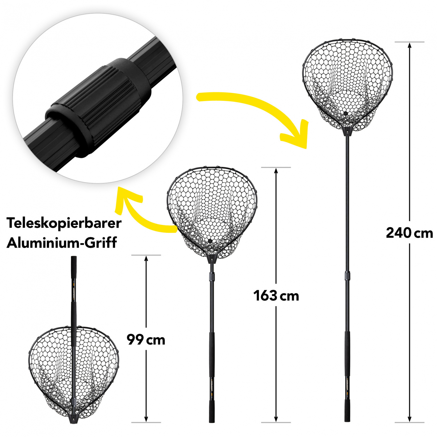 Lieblingsköder Kescher Ultraboost (Zander) 