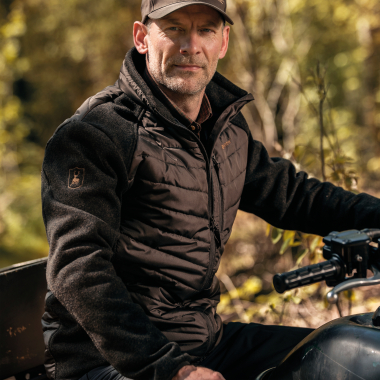 Deerhunter Herren Wattierte Jacke Moor