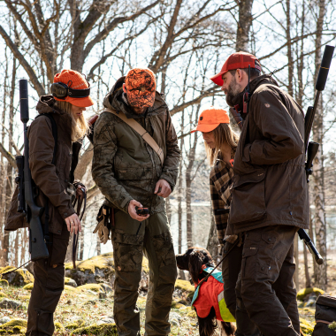 Fjäll Räven Damen Jacke Forest Hybrid (Dark Olive)
