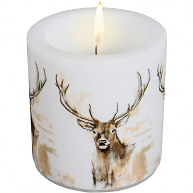 Akah Red deer candle