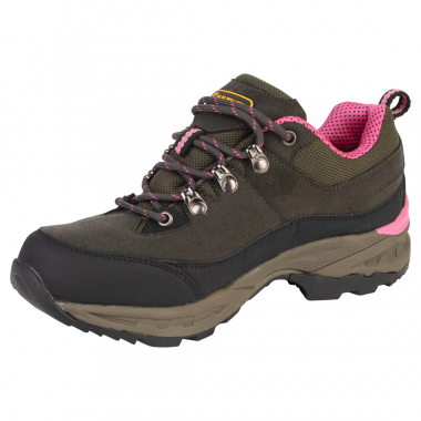 Almwalker Ventura Pro Low Trekking Shoes Women (Khaki/Pink)