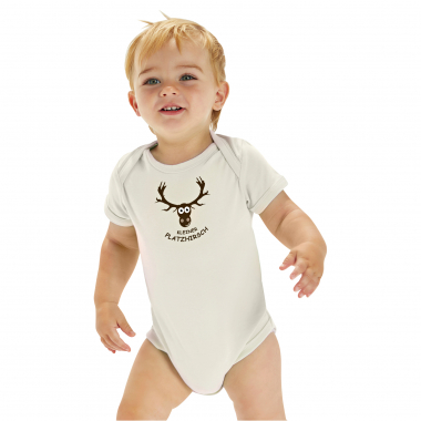 Baby Bodysuit ‘Little Platzhirsch’ Kids (White)