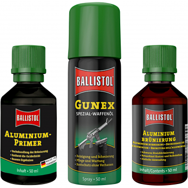 Ballistol Aluminum Burnishing Set