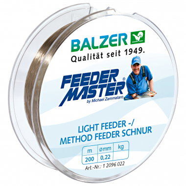 Balzer Fishing Line Lightfeeder-/ Method Feeder (brown, 200 m)