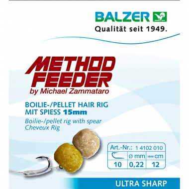 Balzer Hair Rig Method Feeder with spear