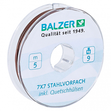 Balzer Steel leader (uncoated 7X7)