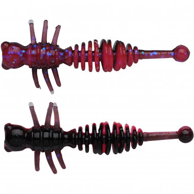 Berkley PowerBait Power Larvae (Salmon Egg Red/Black)