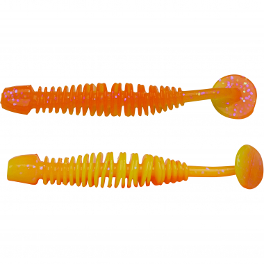 Berkley PowerBait Power Leech (Fluo Orange/Sunshine Yellow)