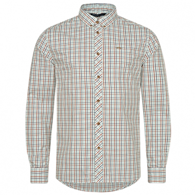 Blaser Men's Shirt Tristan 22 Bordeaux/Blau Checkered
