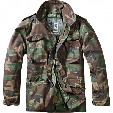 Brandit Men's Jacket M65 Classik (woodland)