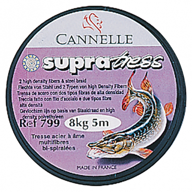 Cannelle Steel leader Supratress Steel