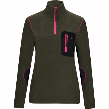 Caya Fleece Troyer Women (Olive)