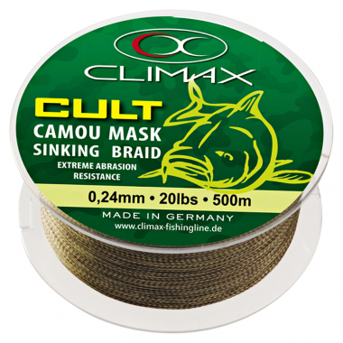 Climax Fishing line Cult Camou Mask (500 m.)