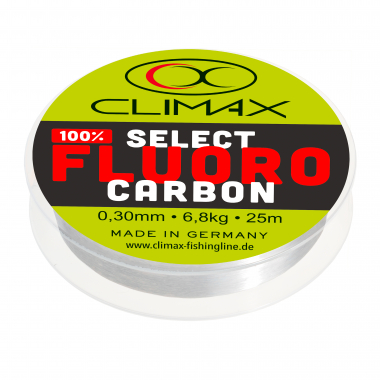 Climax Fishing Line Select Fluorocarbon (clear, 25 m)