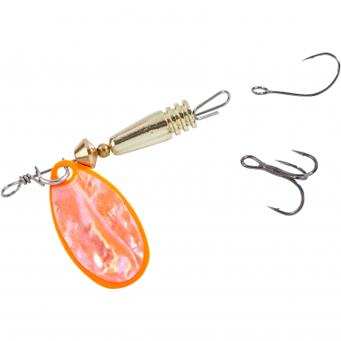 Colonel Orange mother-of-pearl spinner