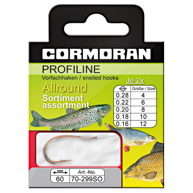 Cormoran Allround hooks Profiline assortment (299SO)