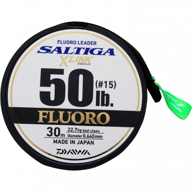 Daiwa Fishing line Saltiga X'Link Fluorocarbon Leader