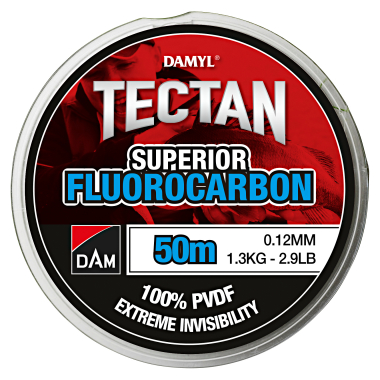 DAM DAM Fishing Line Damyl Tectan Superior Fluorocarbon (clear, 50 m)
