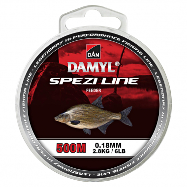 DAM Fishing Line Damyl Spezi Feeder (dark brown, 500 m)