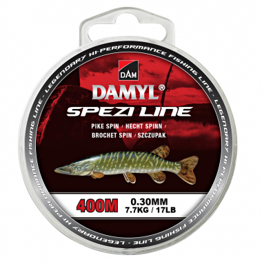 DAM Fishing Line Damyl Spezi Pike Spin (light grey)