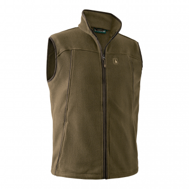 Deerhunter Eagle Fleece Vest For Men (Tarmac Green)
