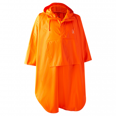 Deerhunter Men's Hurricane Rain Poncho Men (Orange)