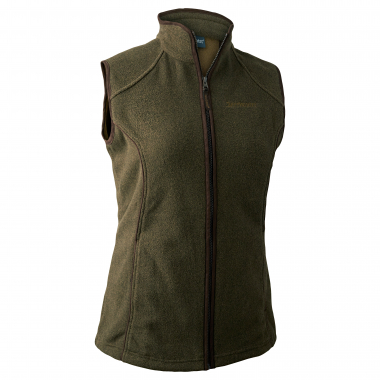 Deerhunter Women's Lady Josephine Fleece Vest Women (Graphite Green)
