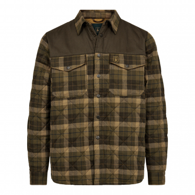 Deerhunter Youth Elbert Padded Shirt Jacket Children (Brown Check)
