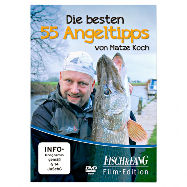 DVD "Die besten 55 Angeltipps von Matze Koch"