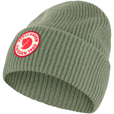 Fjäll Räven Knitted Hat 1960 Logo Hat (olive)