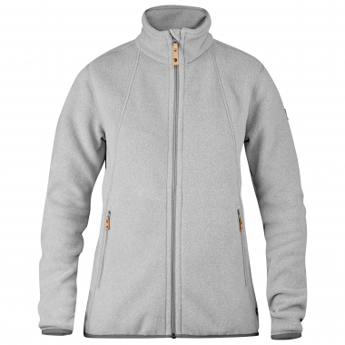 Fjäll Räven Unisex Fjäll Räven Women's Fleece Jacket STINA - grey